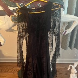Little girls or petite sized custom made witches outfit